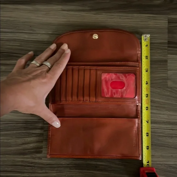 Dooney & Bourke Navy Blue Patriots Wallet - Picture 3 of 9